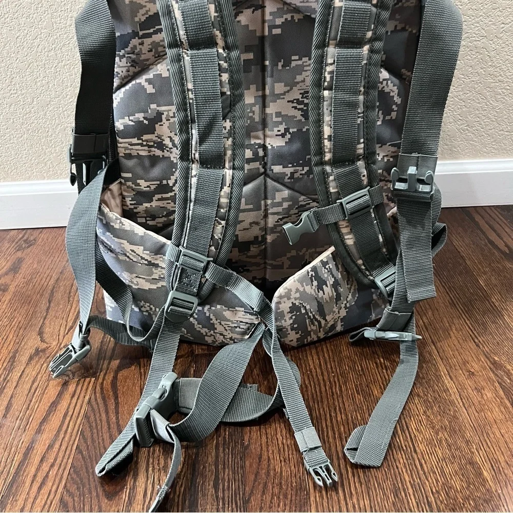 Code Alpha 3 Day Tactical Expandable Camouflage Military Type Backpack, Preowned